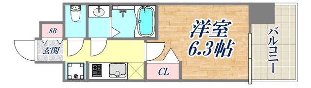 13階の間取り図