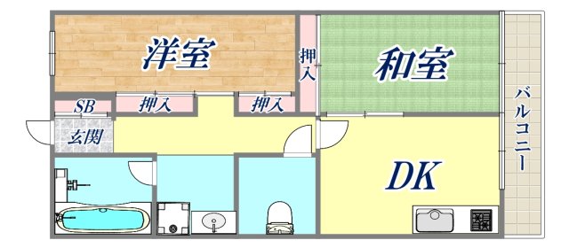 3階の間取り図