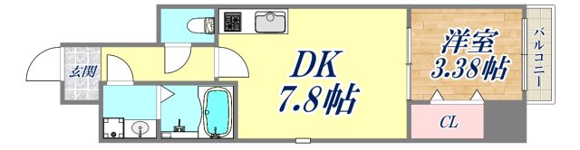 2階の間取り図