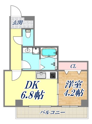 7階の間取り図