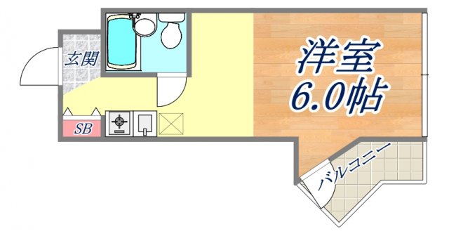 3階の間取り図