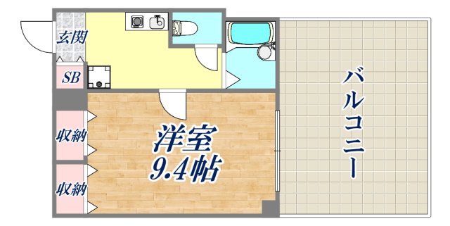 7階の間取り図