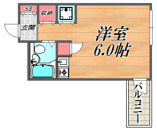 3階の間取り図