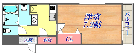 1階の間取り図