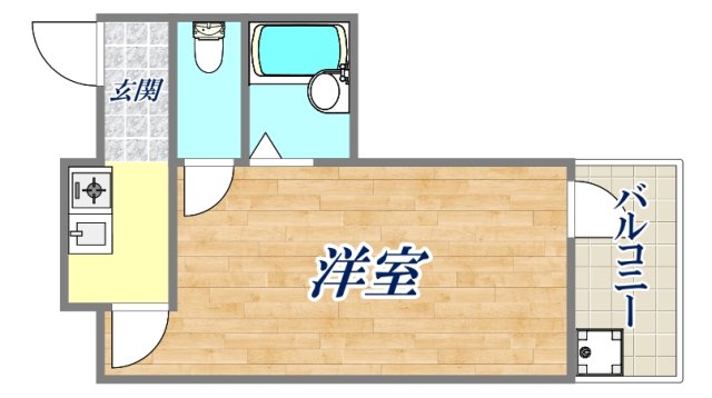 3階の間取り図