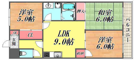間取図