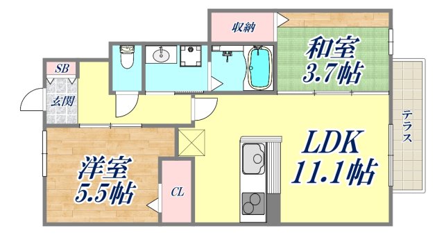 間取図