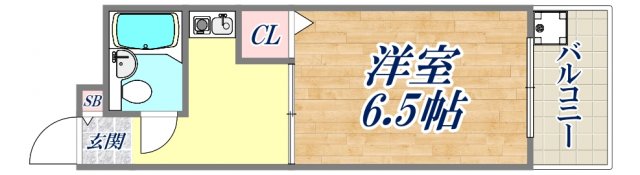 2階の間取り図