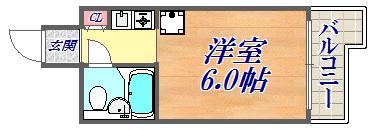 2階の間取り図