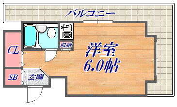 7階の間取り図