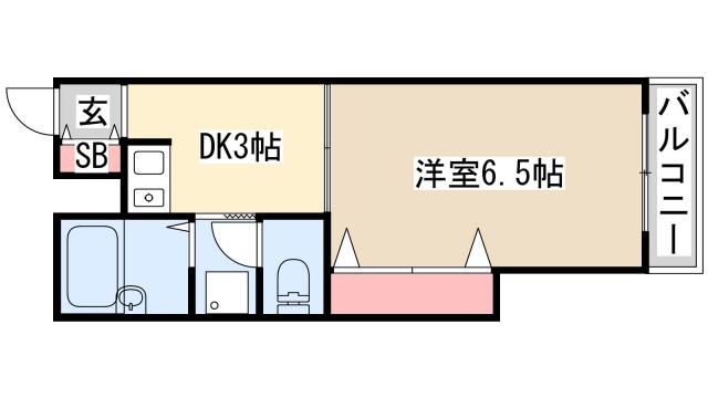 3階の間取り図