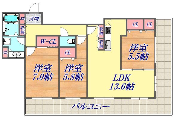 間取図