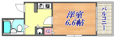 5階の間取り図