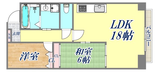 5階の間取り図