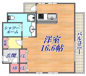 10階の間取り図