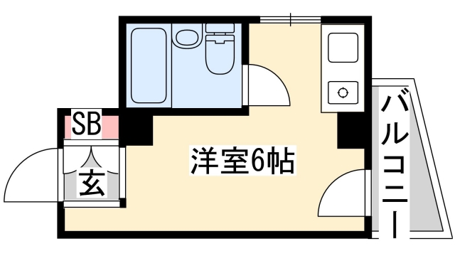 9階の間取り図