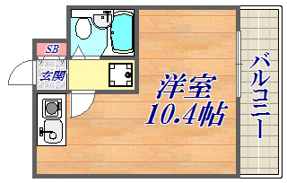 11階の間取り図