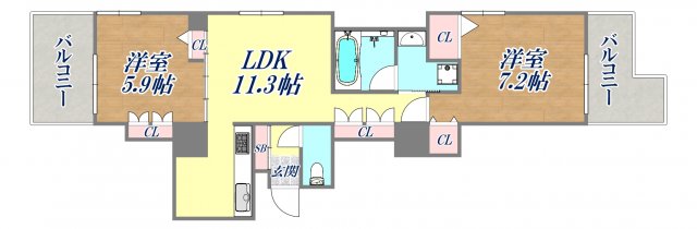 間取図