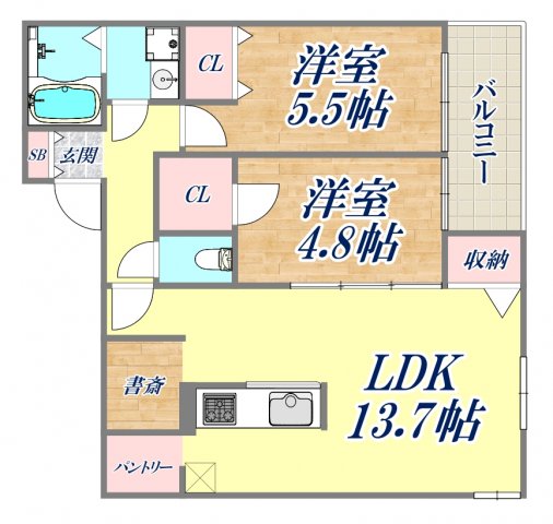 間取図