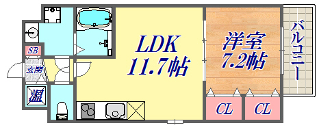 3階の間取り図