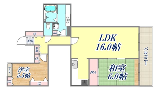 25階の間取り図