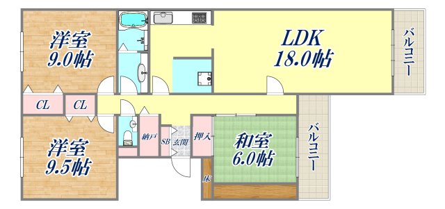 間取図