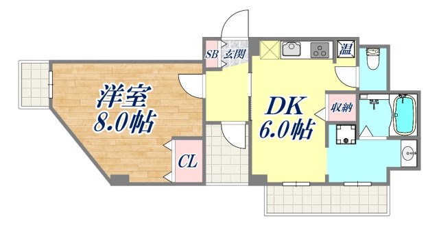 10階の間取り図