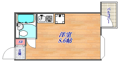 3階の間取り図