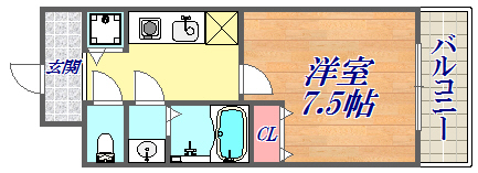 11階の間取り図