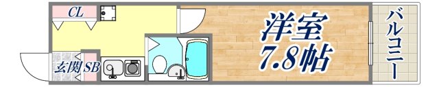 9階の間取り図