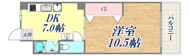 3階の間取り図