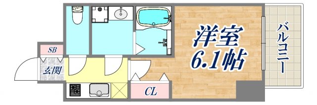 14階の間取り図