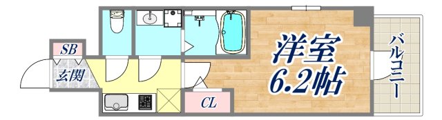 15階の間取り図