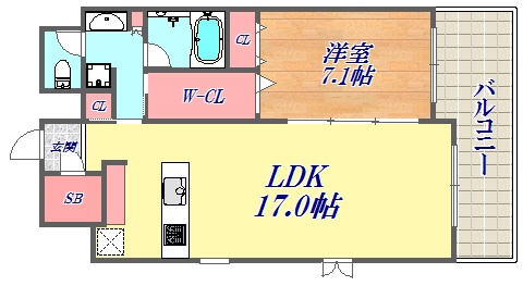 15階の間取り図