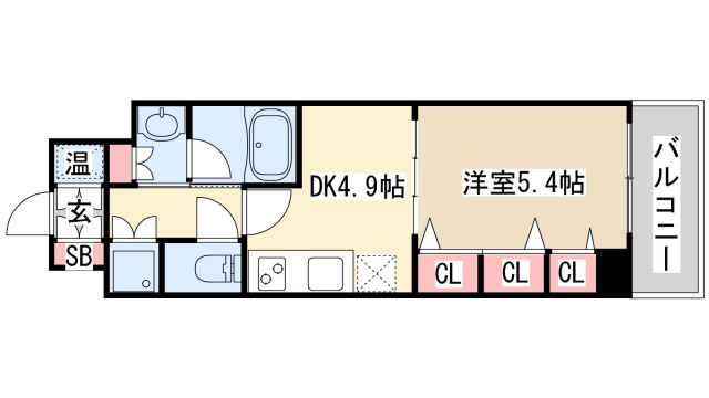 13階の間取り図