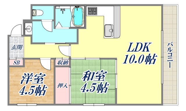 間取図