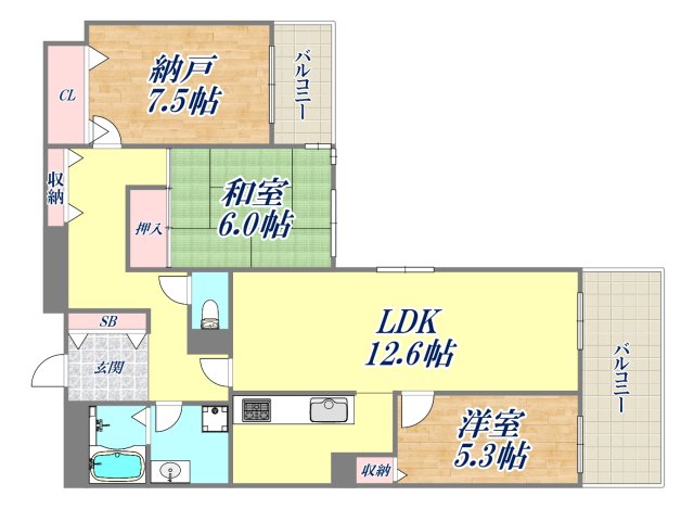 間取図