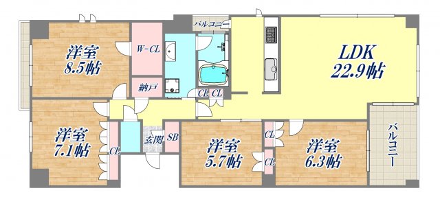 間取図