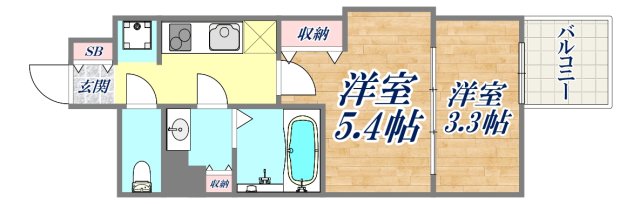 10階の間取り図