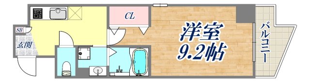 5階の間取り図
