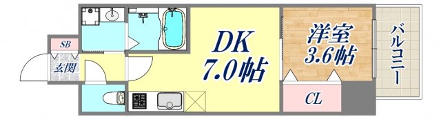 13階の間取り図