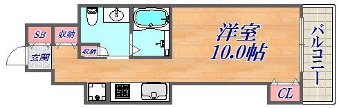 4階の間取り図