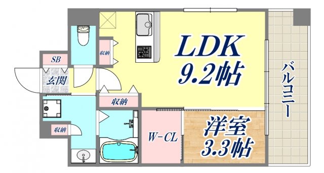 3階の間取り図