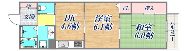間取図
