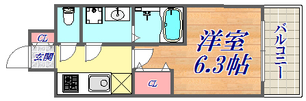 11階の間取り図