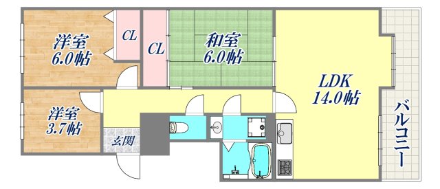 間取図