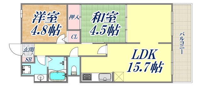 間取図