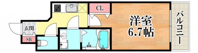 12階の間取り図