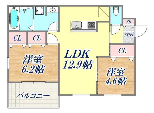 間取図