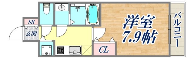 11階の間取り図